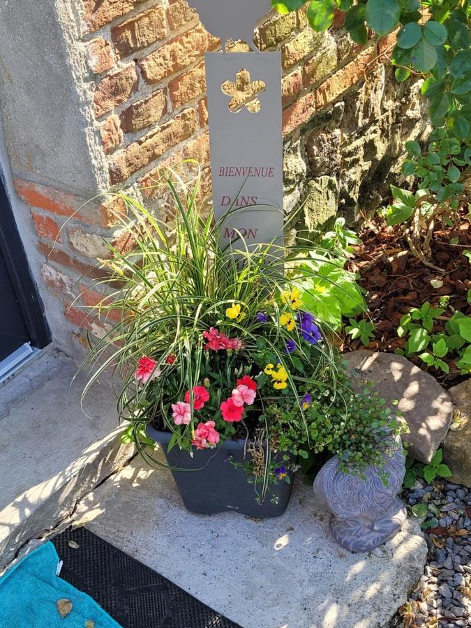 Studio Bienvenue Du Cote De Chez Nous Avec Jardin Privatif Wignehies Exterior photo